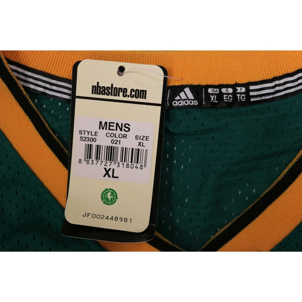 Kevin Durant Seattle SuperSonics Adidas Authentic Jersey Size XL+2 product image 4, provided for visual reference and