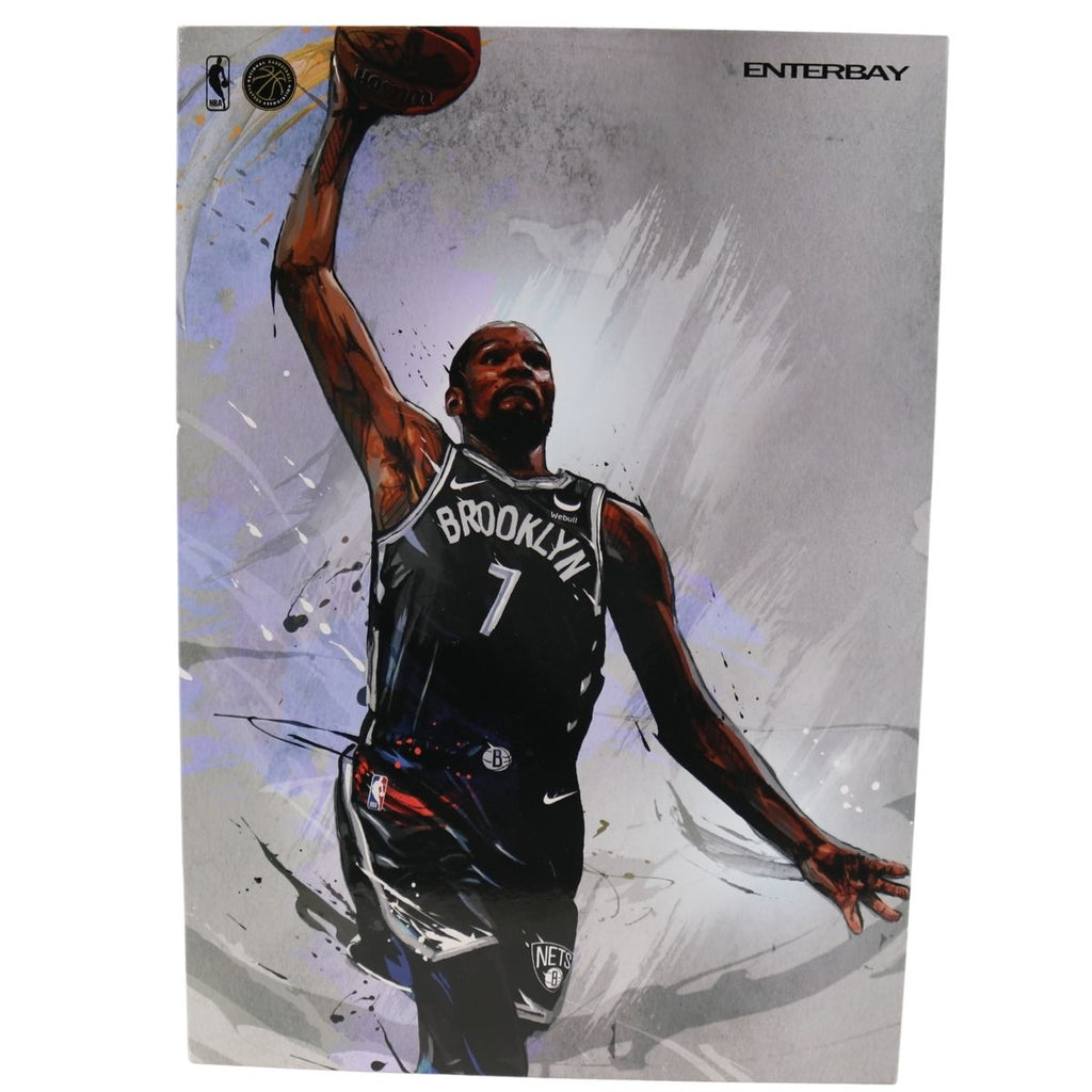 Kevin Durant Nets Enterbay NBA Real Masterpiece 1:6 Action Figure Missing Hand product image 1, provided for visual