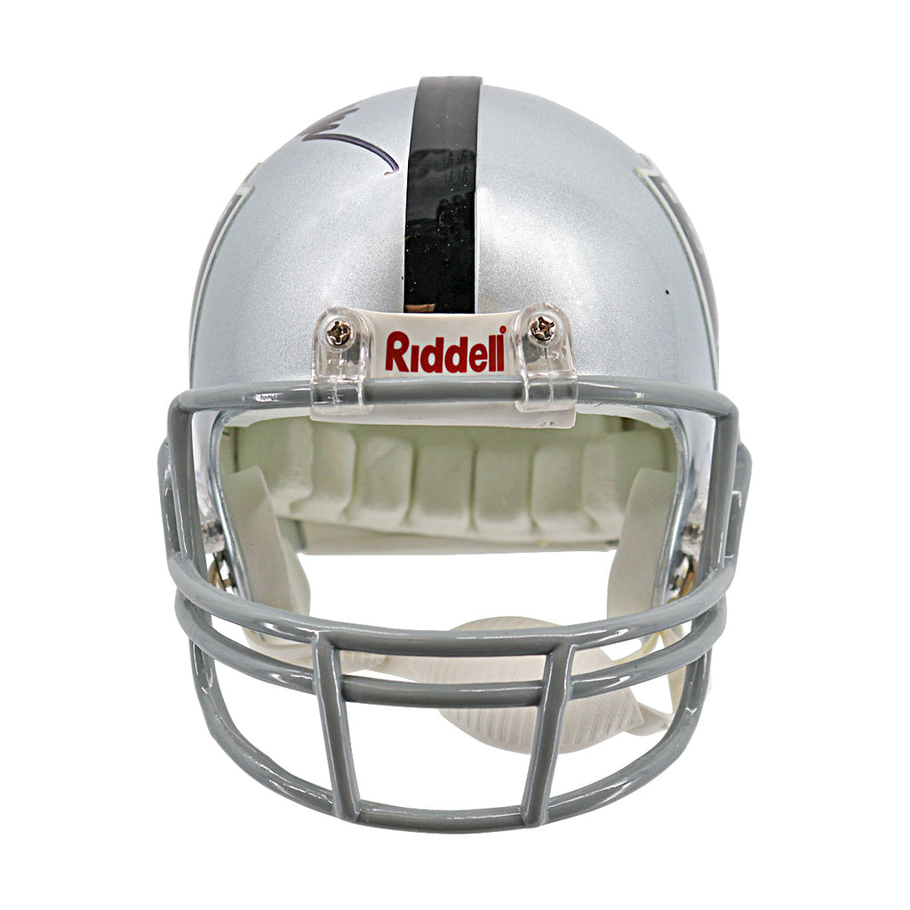 Marcus Allen Los Angeles Raiders Autographed Ridell Mini Helmet JSA COA product image 3, provided for visual reference and