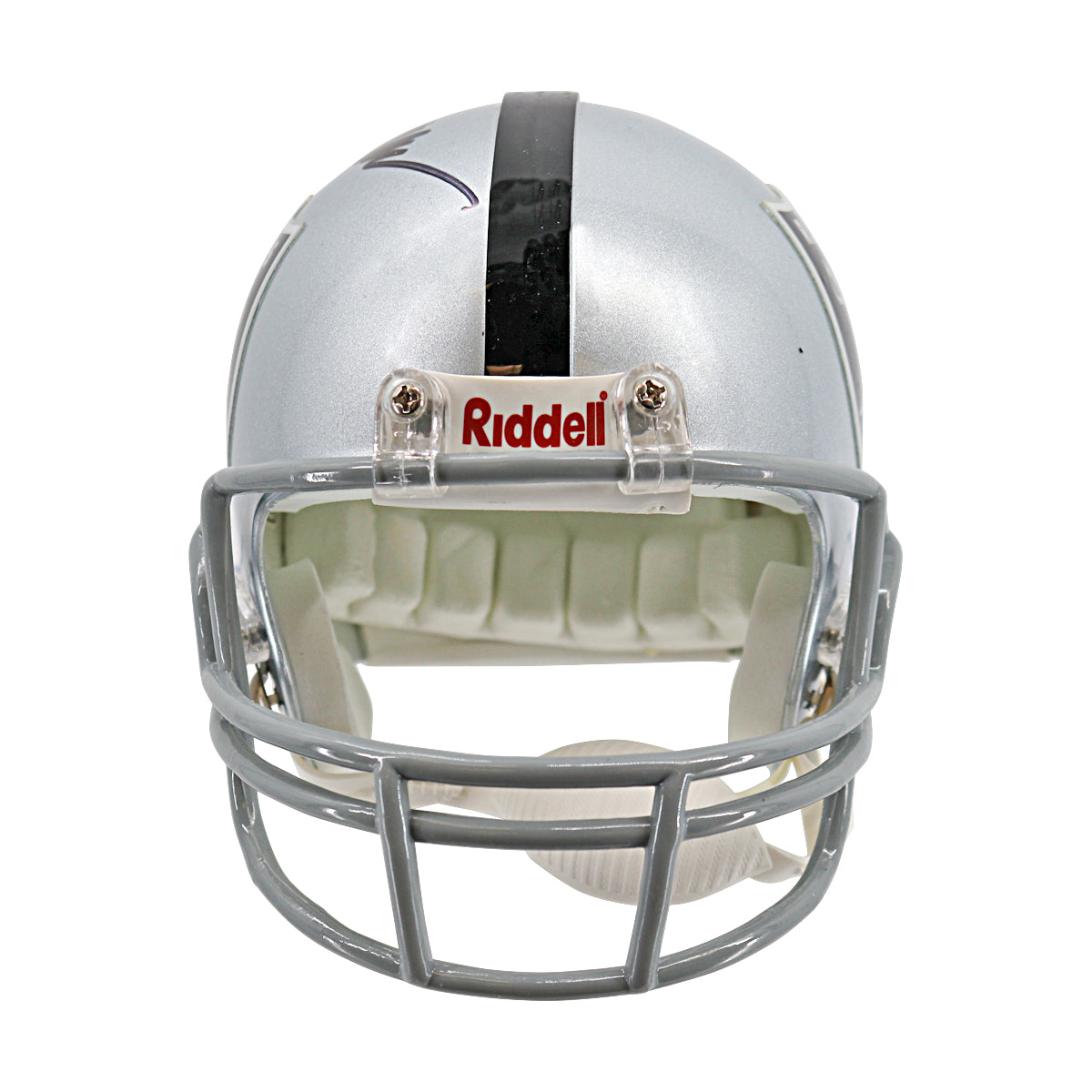 Marcus Allen Los Angeles Raiders Autographed Ridell Mini Helmet JSA COA product image 3, provided for visual reference and