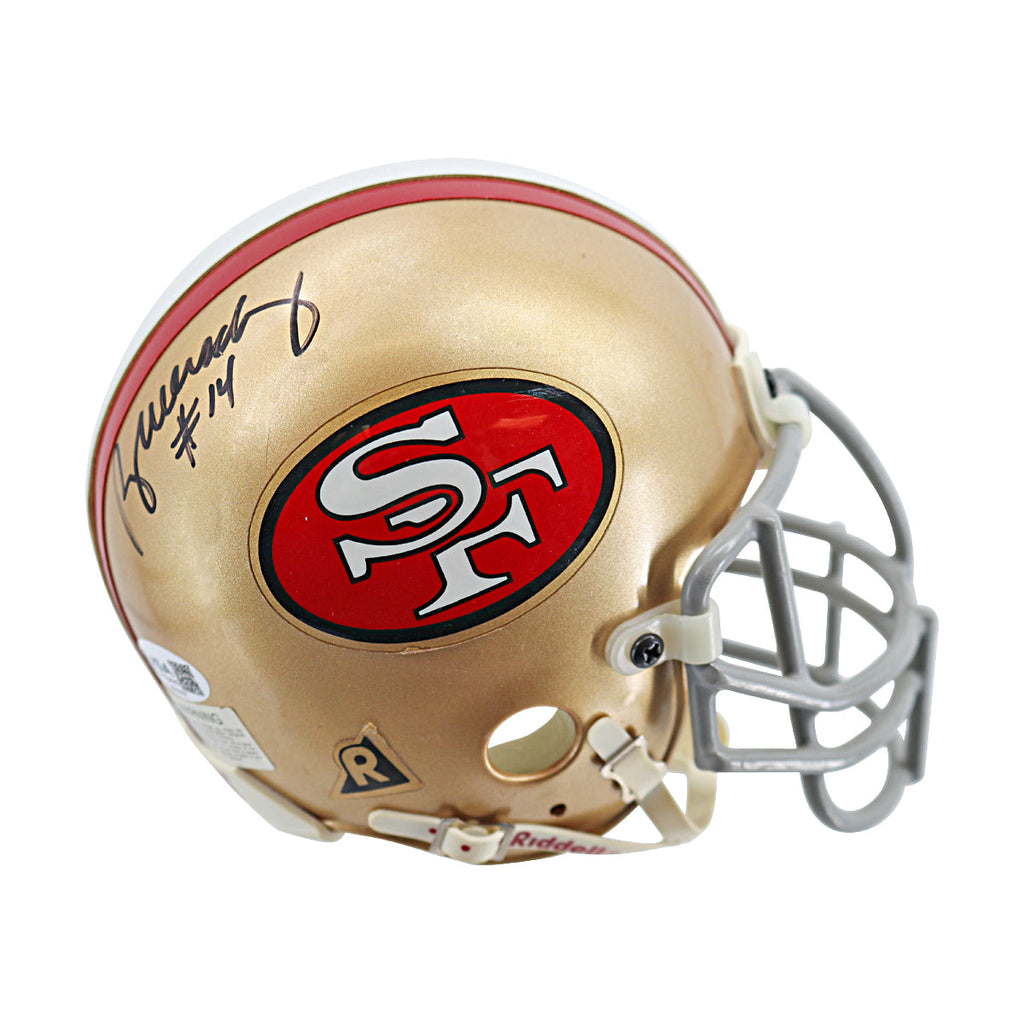 Ray Wersching San Francisco 49ers Autographed Ridell Mini Helmet JSA COA product image 1, provided for visual reference and