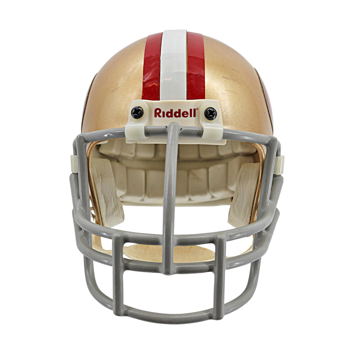 Ray Wersching San Francisco 49ers Autographed Ridell Mini Helmet JSA COA product image 3, provided for visual reference and
