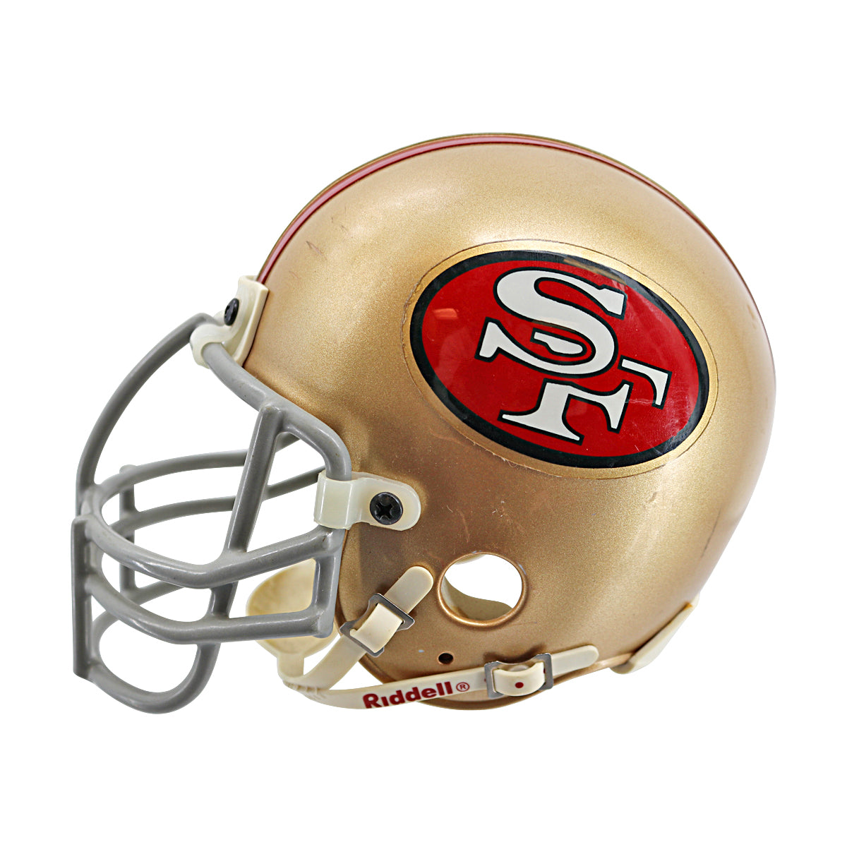 Ray Wersching San Francisco 49ers Autographed Ridell Mini Helmet JSA COA product image 4, provided for visual reference and