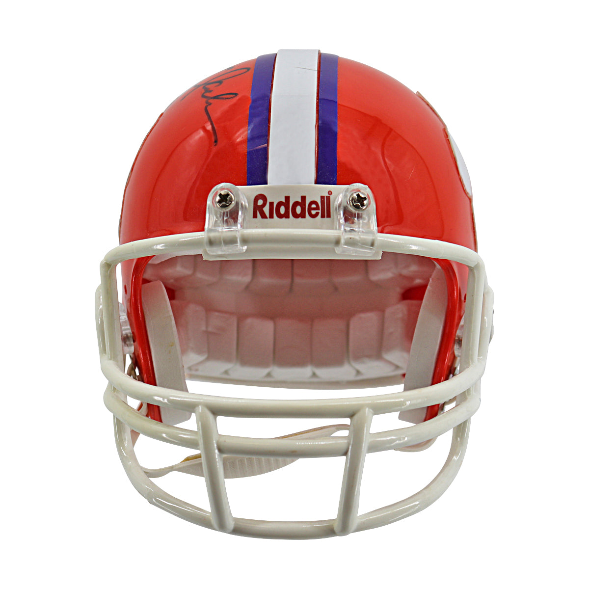Dwight Clark Clemson Tigers Autographed Ridell Mini Helmet JSA COA product image 3, provided for visual reference and