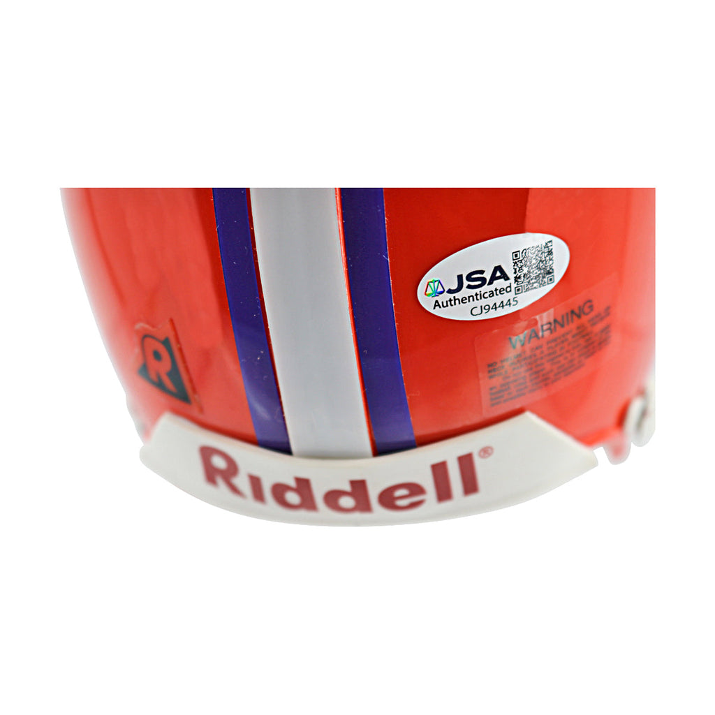 Dwight Clark Clemson Tigers Autographed Ridell Mini Helmet JSA COA product image 6, provided for visual reference and