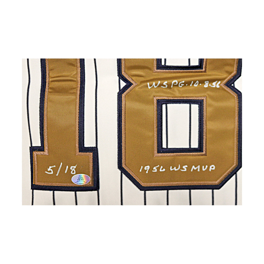 Don Larsen 1955 Denver Bears Autographed Inscribed Russell Authentic Jersey WYWH Holo product image 3, provided for visual
