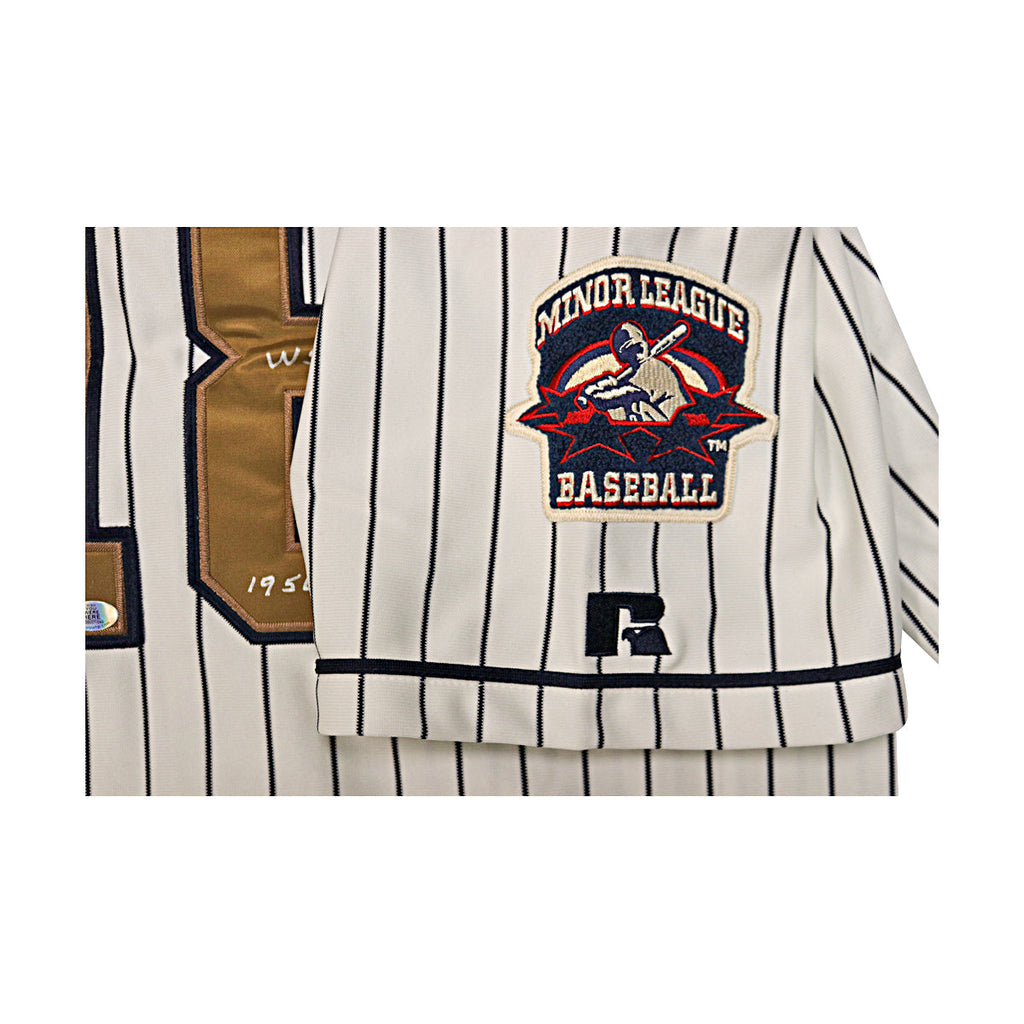 Don Larsen 1955 Denver Bears Autographed Inscribed Russell Authentic Jersey WYWH Holo product image 4, provided for visual