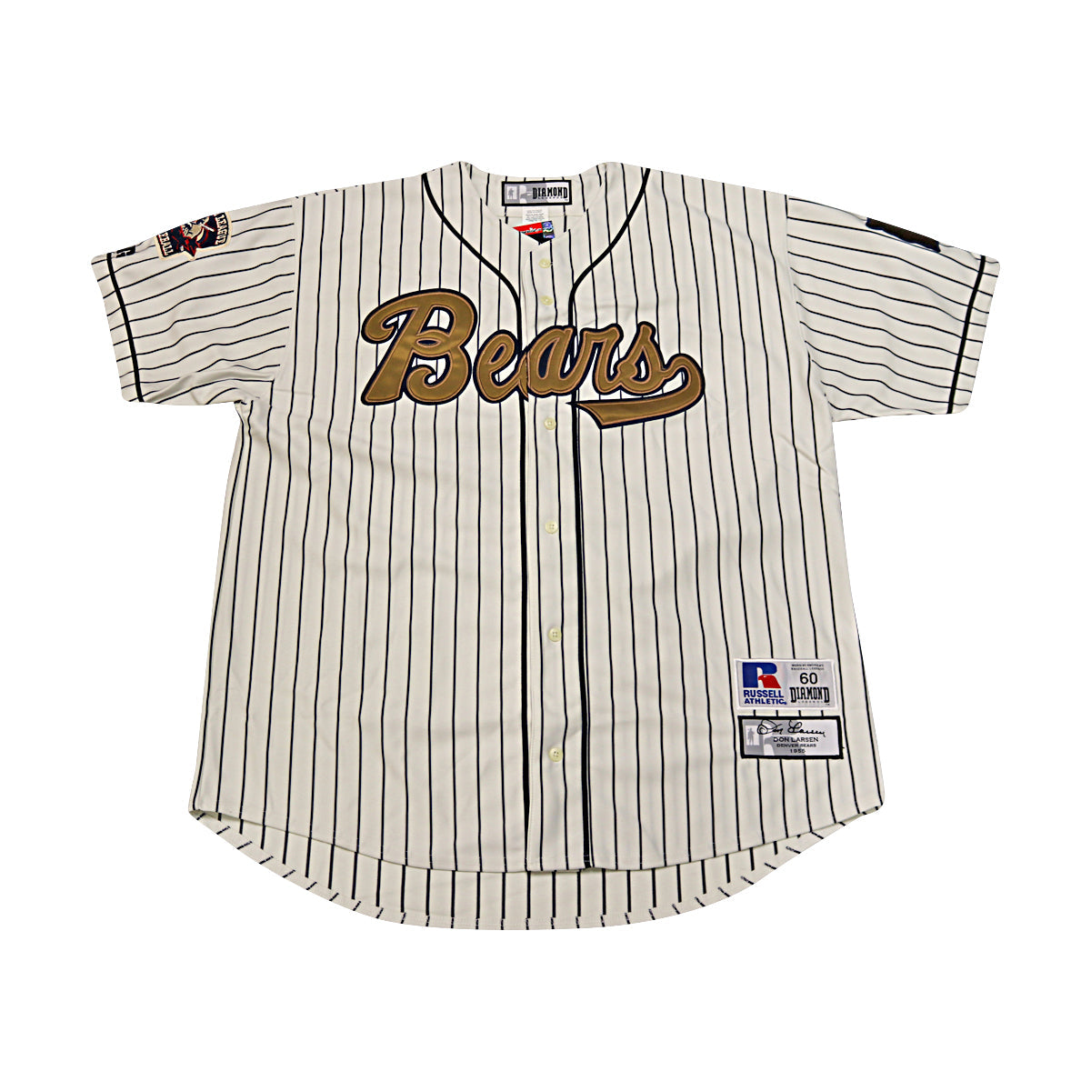 Don Larsen 1955 Denver Bears Autographed Inscribed Russell Authentic Jersey WYWH Holo product image 6, provided for visual