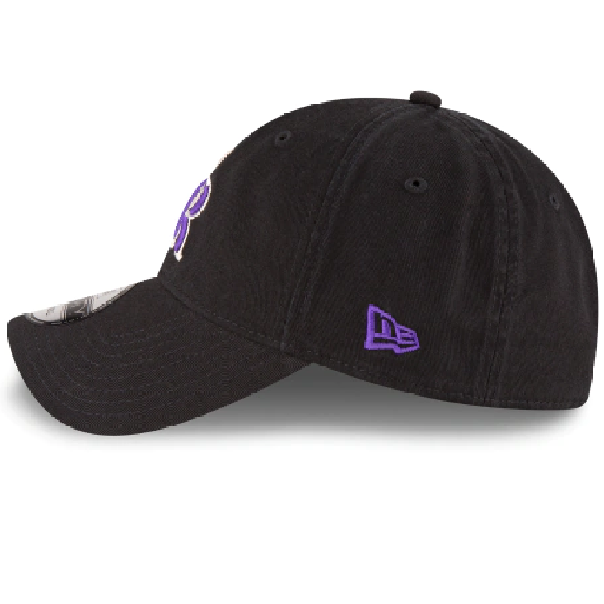 Colorado Rockies New Era The League Core Classic Tw 9Twenty-Black product image 5, provided for visual reference and product