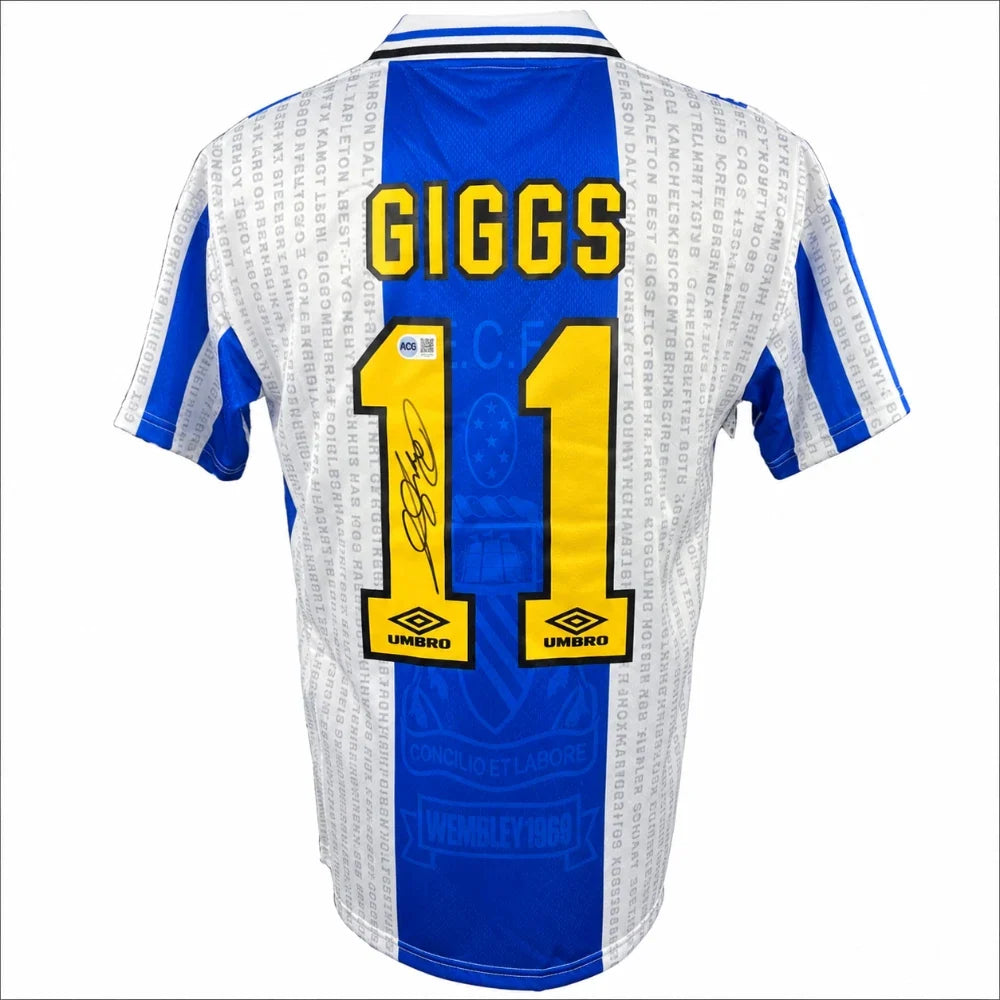 Ryan Giggs Signed Manchester United 1994-96 Jersey product image 1, provided for visual reference and product detail review