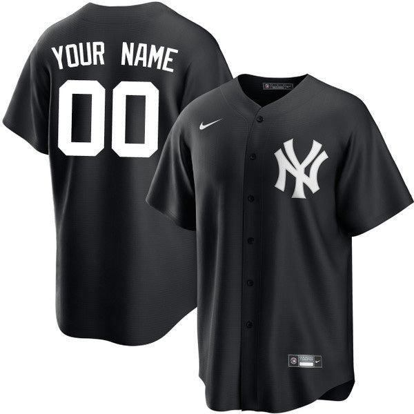 Custom New York Yankees Jersey - Black product image 1