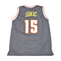 Nikola Jokic Denver Nuggets Autographed Navy Custom Jersey JSA COA product image 1, provided for visual reference and