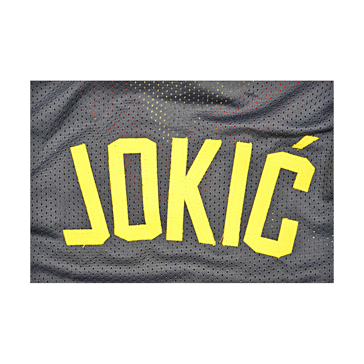 Nikola Jokic Denver Nuggets Autographed Navy Custom Jersey JSA COA product image 3, provided for visual reference and