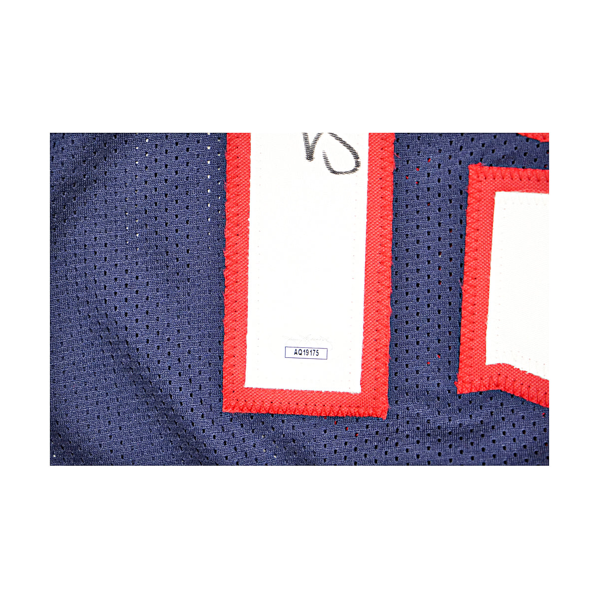 Nikola Jokic Denver Nuggets Autographed Navy Custom Jersey JSA COA product image 6, provided for visual reference and
