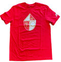 Nike Men San Francisco 49ers Rewind Logo T-Shirt - Red product image 1, provided for visual reference and product detail