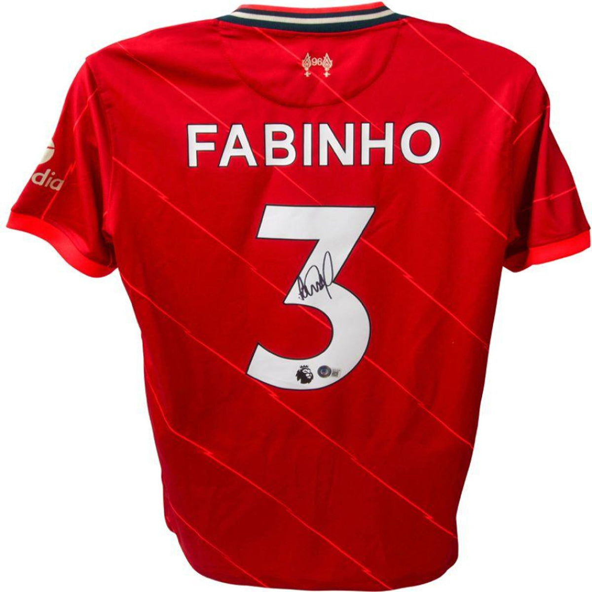 Fabinho Signed Liverpool 2021-2022 Jersey product image 1, provided for visual reference and product detail review