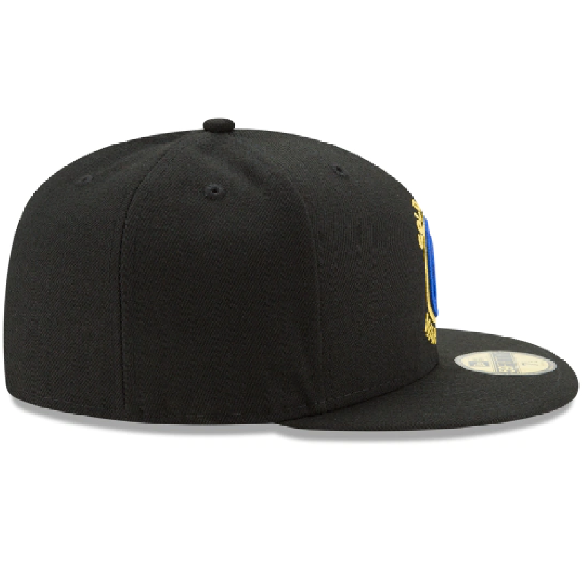 Golden State Warriors New Era Otc Fitted Hat-Black product image 6, provided for visual reference and product detail review