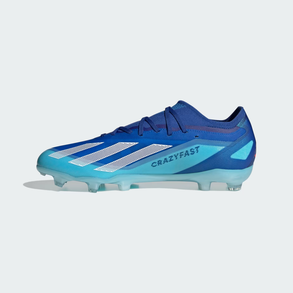 Adidas X CRAZYFAST.1 FG- Bright Royal/Cloud White/Solar Red product image 2, provided for visual reference and product