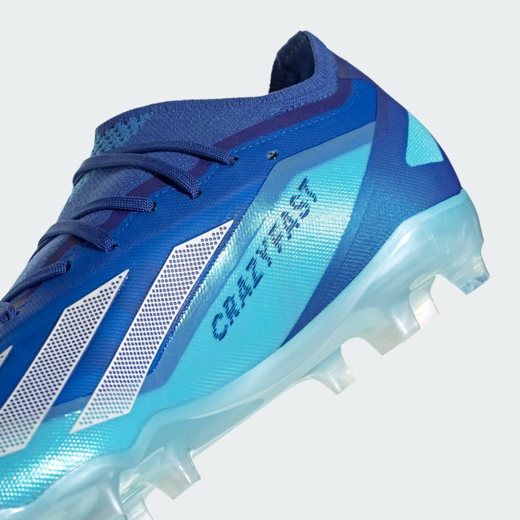 Adidas X CRAZYFAST.1 FG- Bright Royal/Cloud White/Solar Red product image 5, provided for visual reference and product