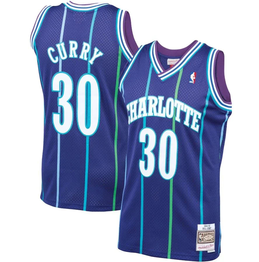Dell Curry Charlotte Hornets 1994/95 Hardwood Classics product image 1