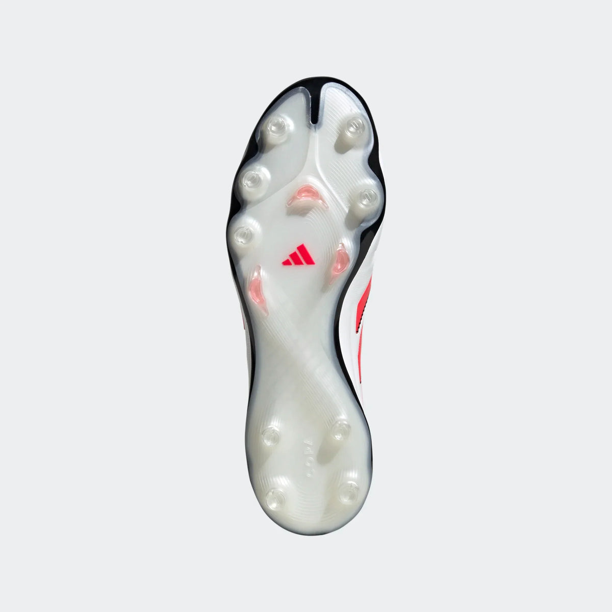 Adidas Copa Pure III Elite FG-White/Lucid Red/Black product image 7, provided for visual reference and product detail review