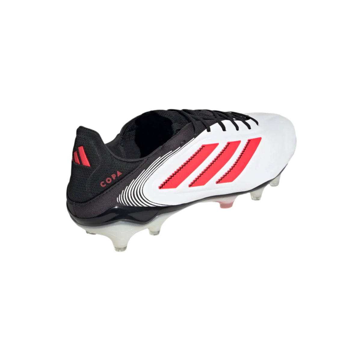 Adidas Copa Pure III Elite FG-White/Lucid Red/Black product image 3, provided for visual reference and product detail review