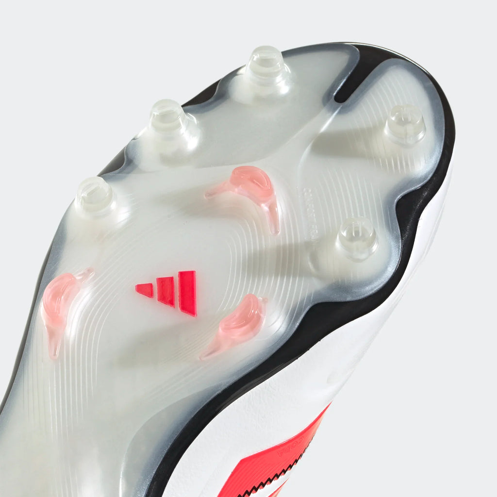 Adidas Copa Pure III Elite FG-White/Lucid Red/Black product image 6, provided for visual reference and product detail review