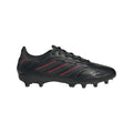 Adidas Jr Copa Pure III League FG/MG-Black/Lucid Red product image 1, provided for visual reference and product detail review