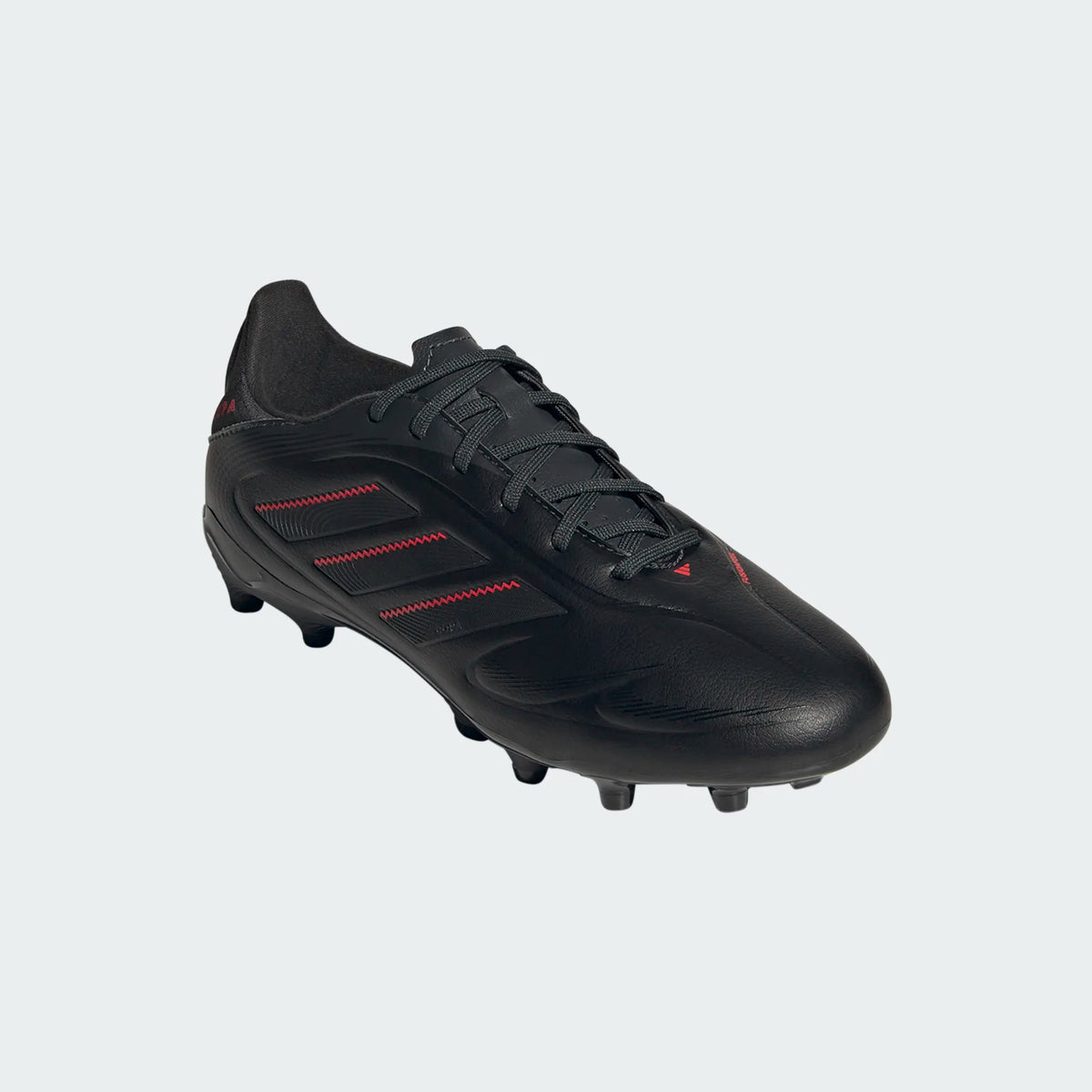 Adidas Jr Copa Pure III League FG/MG-Black/Lucid Red product image 4, provided for visual reference and product detail review