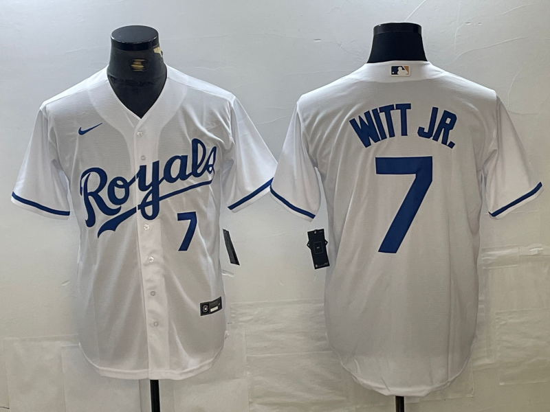 Bobby Witt Jr. Kansas City Royals Jersey Nike white product image 1