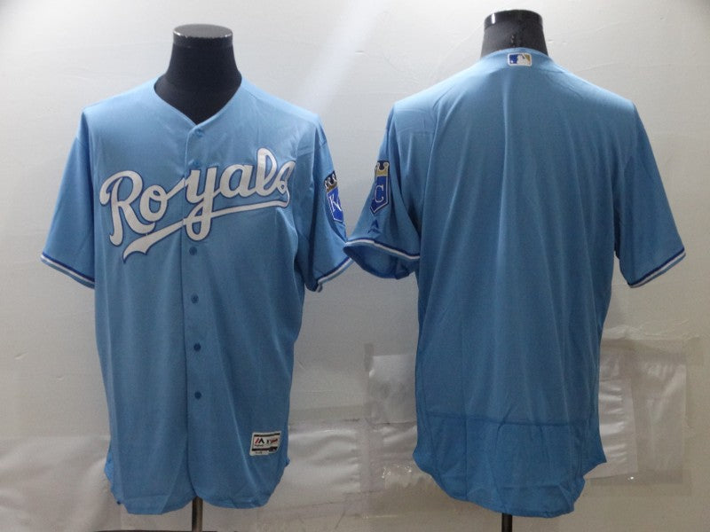 Kansas City Royals Jersey Majestic no name blank back product image 1