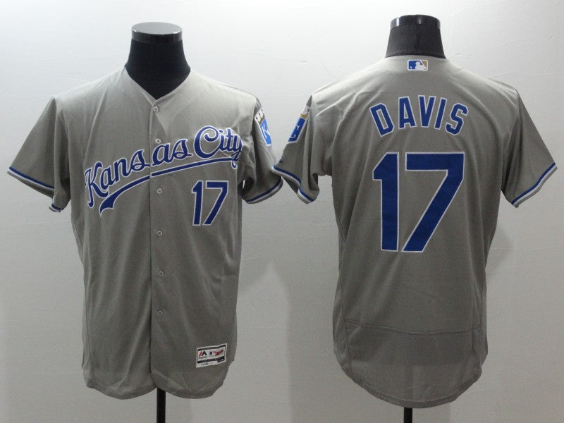 Wade Davis Kansas City Royals Jersey Majestic gray product image 1