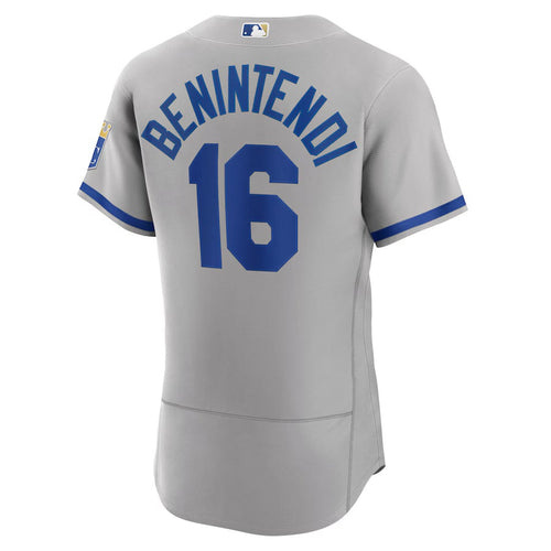 Andrew Benintendi Kansas City Royals Jersey Nike gray product image 2