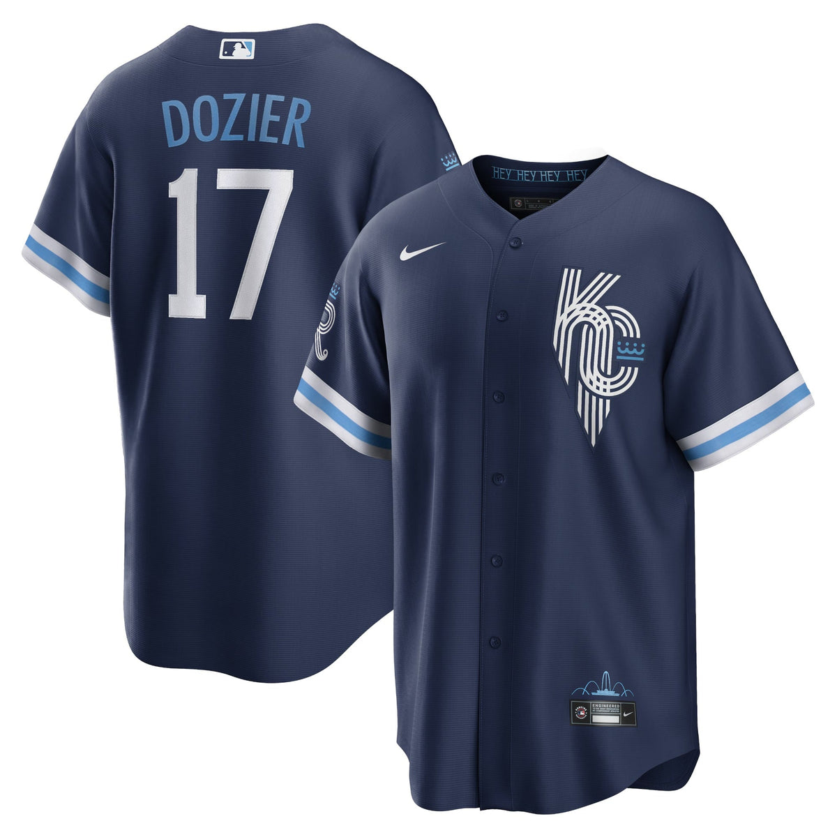 Hunter Dozier Kansas City Royals Connect Jersey Nike product image 1