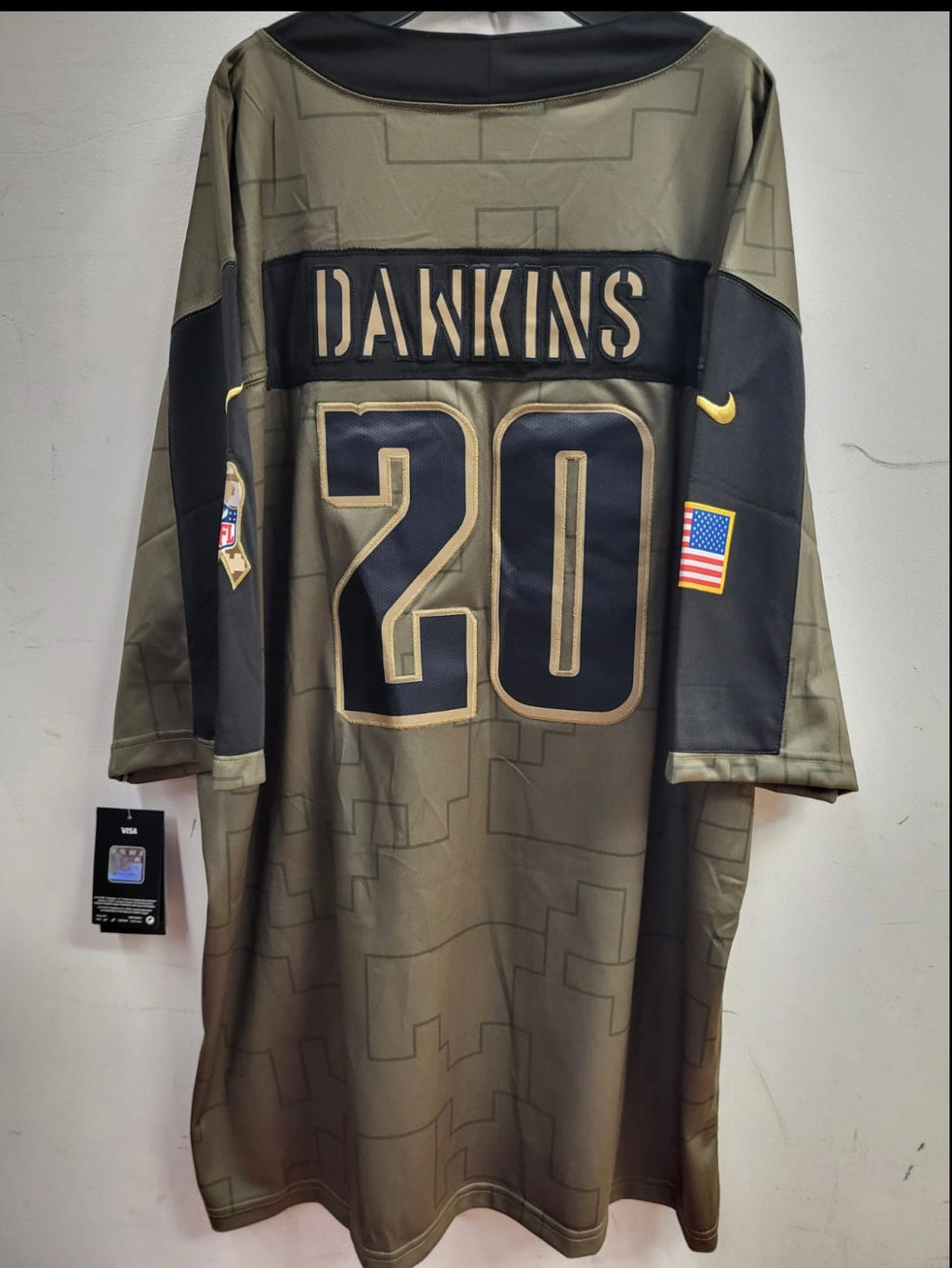 Brian Dawkins Philadelphia Eagles Salute to Service NFL product image 1