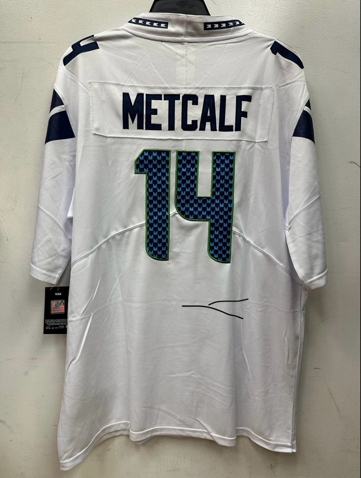 DK Metcalf Seattle Seahawks Jersey Nike white product image 1