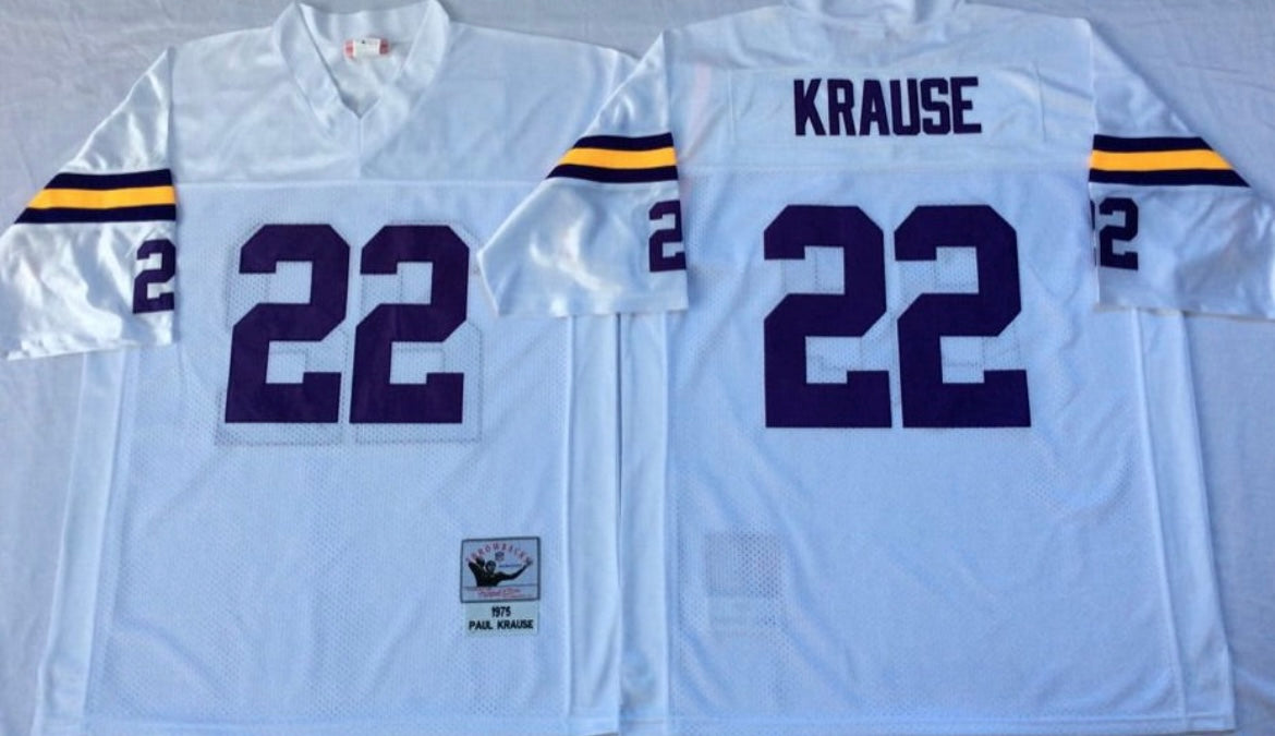 Paul Krause Minnesota Vikings Official NFL Jersey Mitchell product image 1