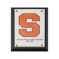 Syracuse University Authentic 5x7 Dome Roof Plaque with "Orange S" product image 1, provided for visual reference and