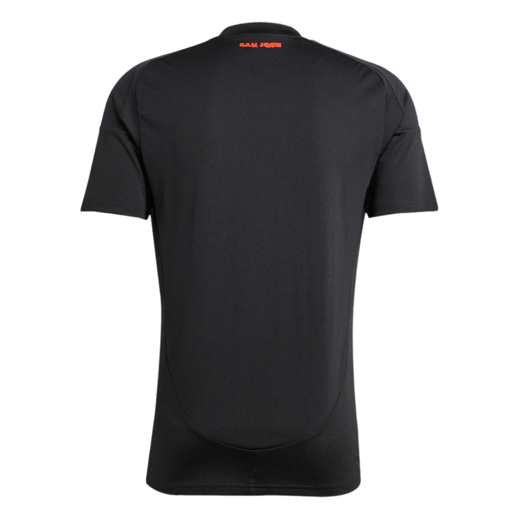 Adidas San Jose Earthquakes Home Stadium Jersey 25/26 product image 2, provided for visual reference and product detail
