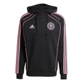 Adidas Men Inter Miami Travel Hoodie-Black product image 1, provided for visual reference and product detail review