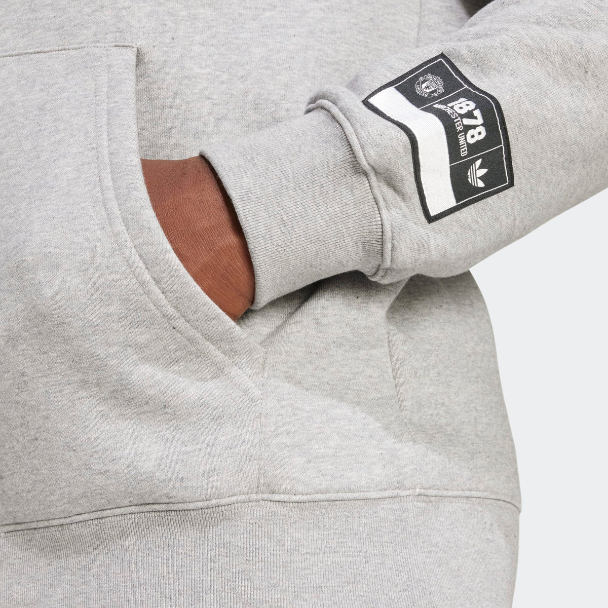 Adidas Manchester United VRCT Hoodie product image 4, provided for visual reference and product detail review