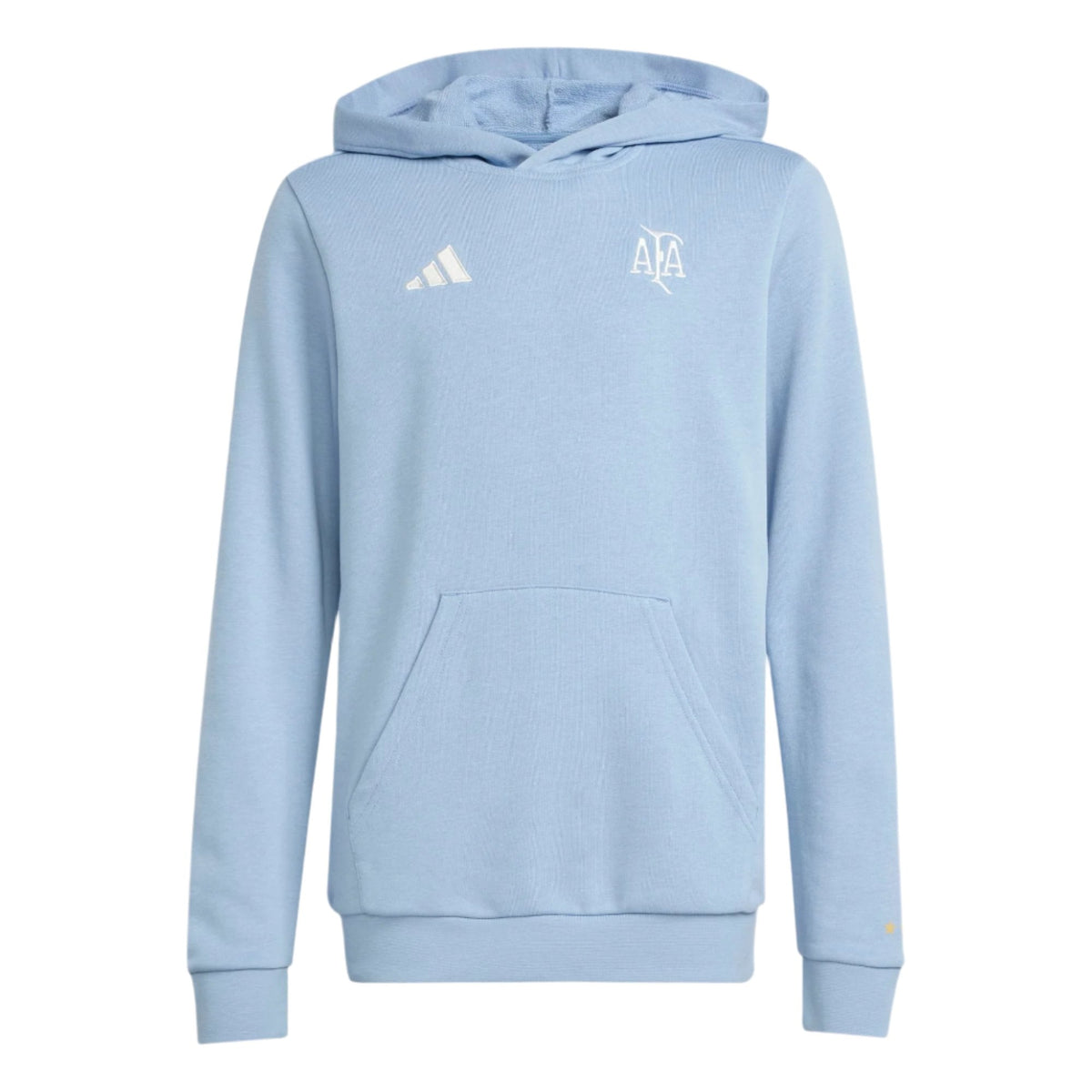 Adidas Youth Argentina Anniversary DNA Hoodie product image 1, provided for visual reference and product detail review