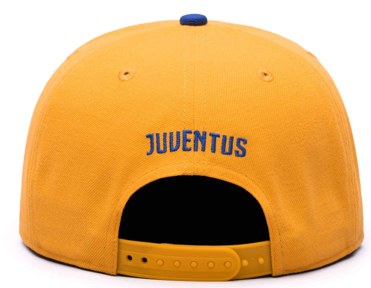 FI COLLECTION JUVENTUS RETRO CAPSULE Snapback HAT-GOLD/ROYAL product image 4, provided for visual reference and product