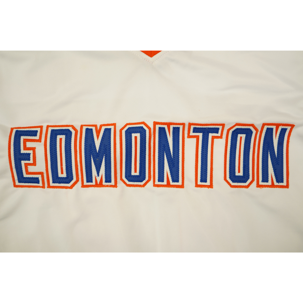 Mark Messier Edmonton Oilers Autographed Signed Pro Style White Jersey (CX Auth) product image 6, provided for visual