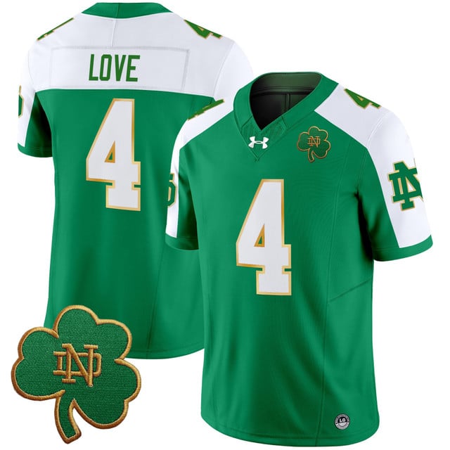 Jeremiyah Love Notre Dame Fighting Irish Alternate Jersey product image 1