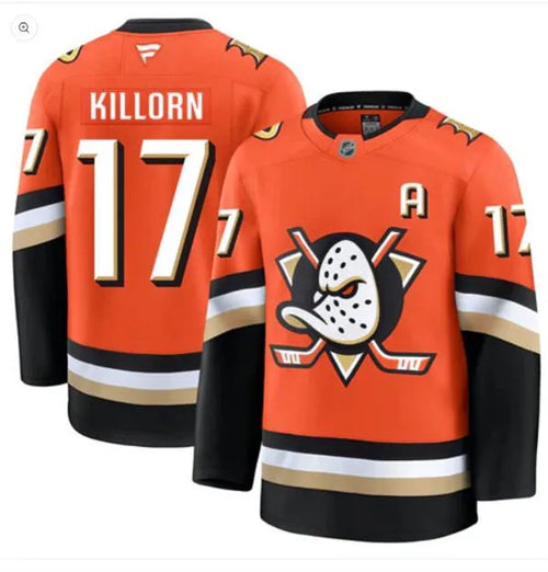 Alex Killorn Anaheim Ducks 2025 Premium Jersey - Orange product image 1