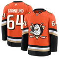 Mikael Granlund Anaheim Ducks 2025 Premium Jersey - Orange product image 1