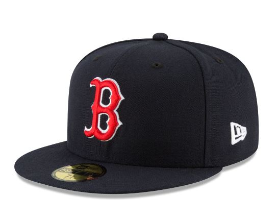 Boston Red Sox New Era Home Authentic Collection 59Fifty Fitted-On-Field Collection Navy-Red product image 1, provided for
