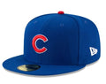 Chicago Cubs New Era Home Authentic Collection 59Fifty Fitted-On-Field Collection Royal/Red product image 1, provided for