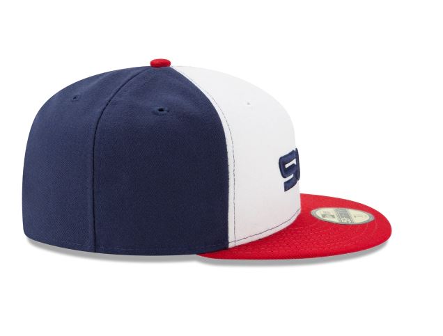 Chicago White Sox New Era Alternative Authentic Collection 59Fifty Fitted-On-Field Collection-White/Navy/Red product image
